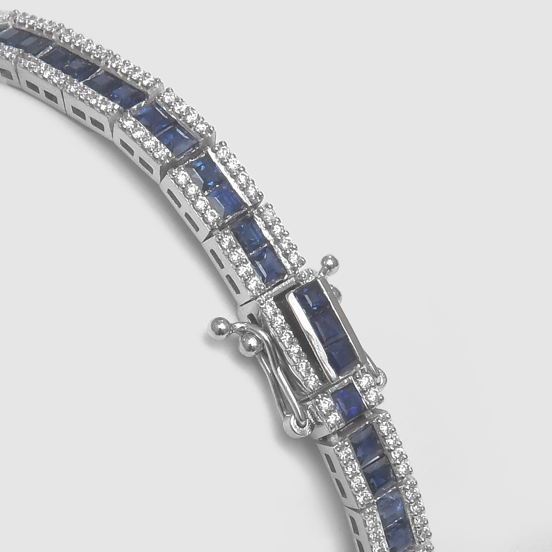 Blue Gem Bracelet
