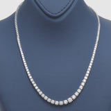 Graduated Tennis Necklace